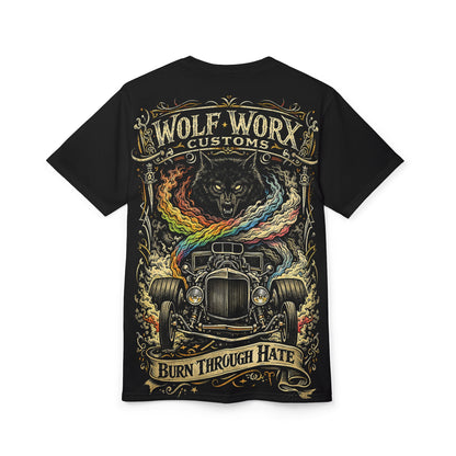 Wolf Worx Customs PRIDE Edition T-Shirt LGBTQ Charity Donation Included