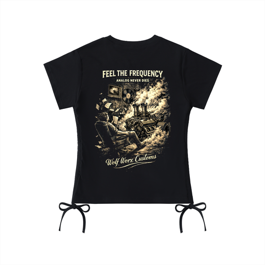 Fast & Feral Analog Revenge Maxell Essential Drawstring T-Shirt