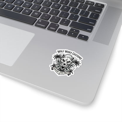 Wolf Worx Customs CCCollab Sunshine State Mafia Sticker