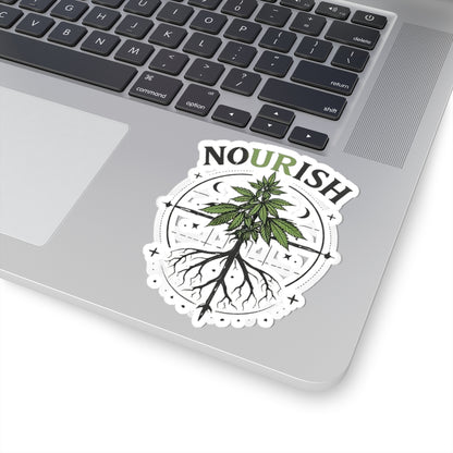 Kenzie Killz NO UR ISH Mental Health Awareness and "Gardening" STICKER (Portion Of ALL Sales Benefits Charity)