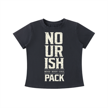 No Ur Ish NOURISH Vintage Wash Slim Fit T-shirt