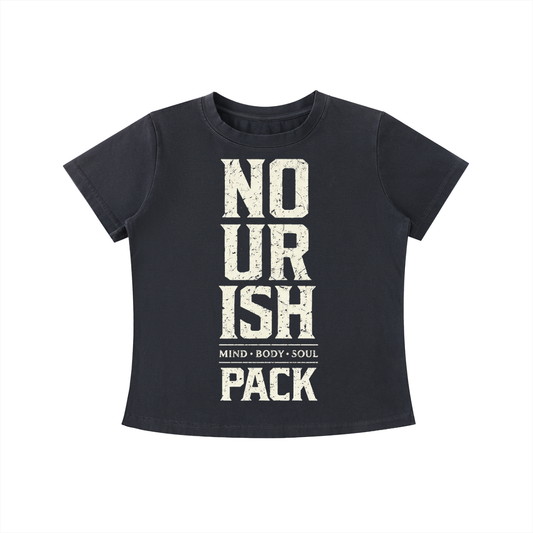 No Ur Ish NOURISH Vintage Wash Slim Fit T-shirt