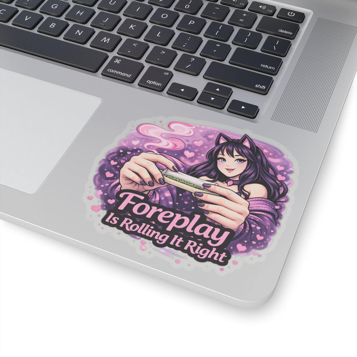 Kenzie Killz Manic Merch Foreplay Rolling It Right Sticker