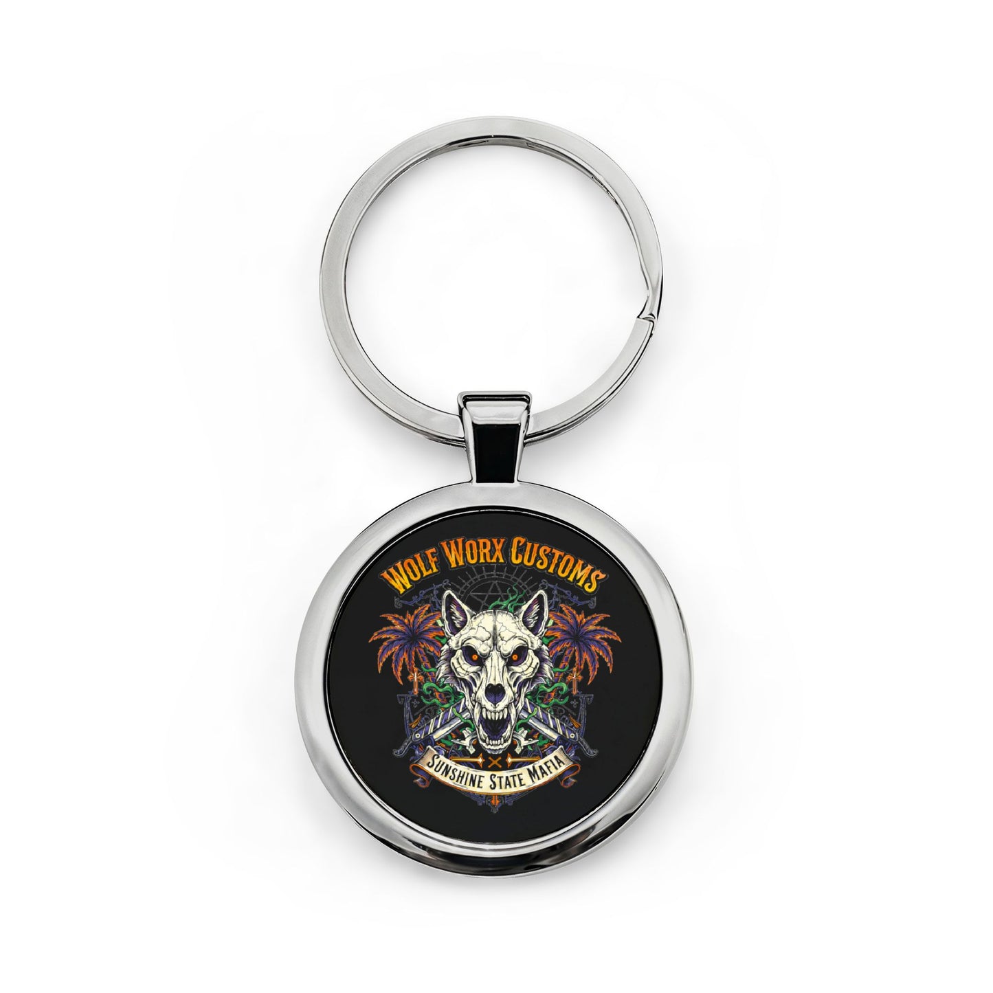 Wolf Worx Customs Sunshine State Mafia Keychain