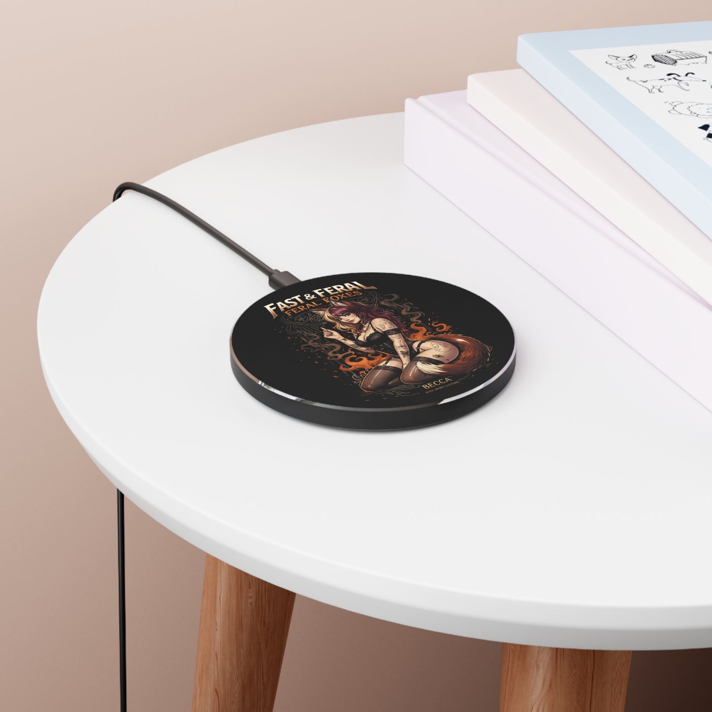 Feral Foxes Becca Wireless Charger