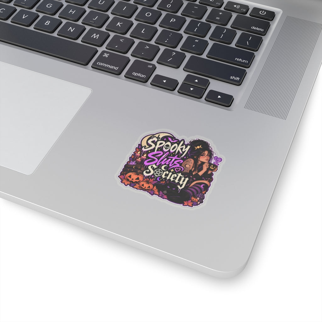 Spooky Sluts Society Kiss-Cut Stickers | Halloween Witchy Vibes