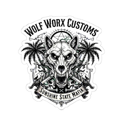 Wolf Worx Customs CCCollab Sunshine State Mafia Sticker
