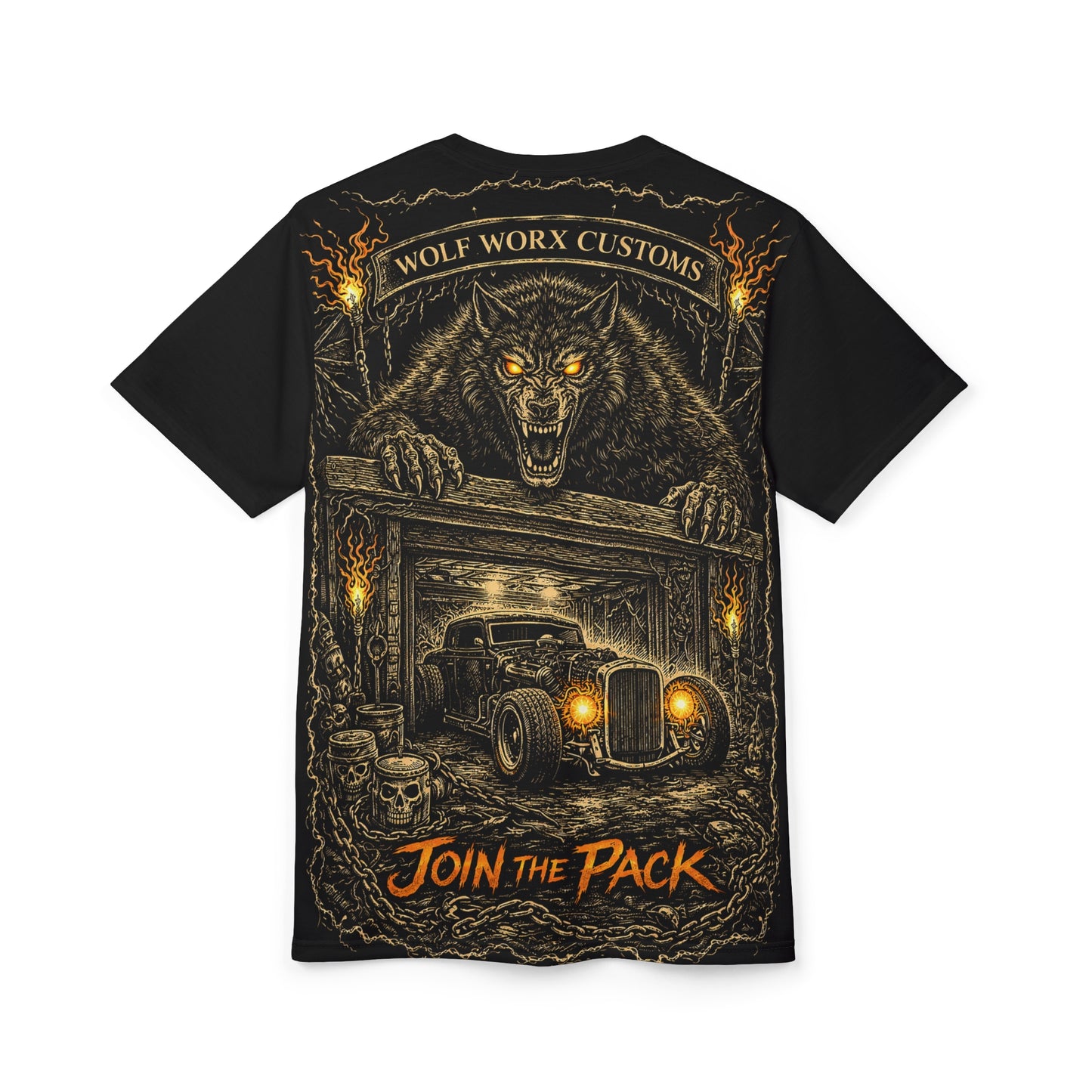 Wolf Worx Customs Join The Pack T-Shirt