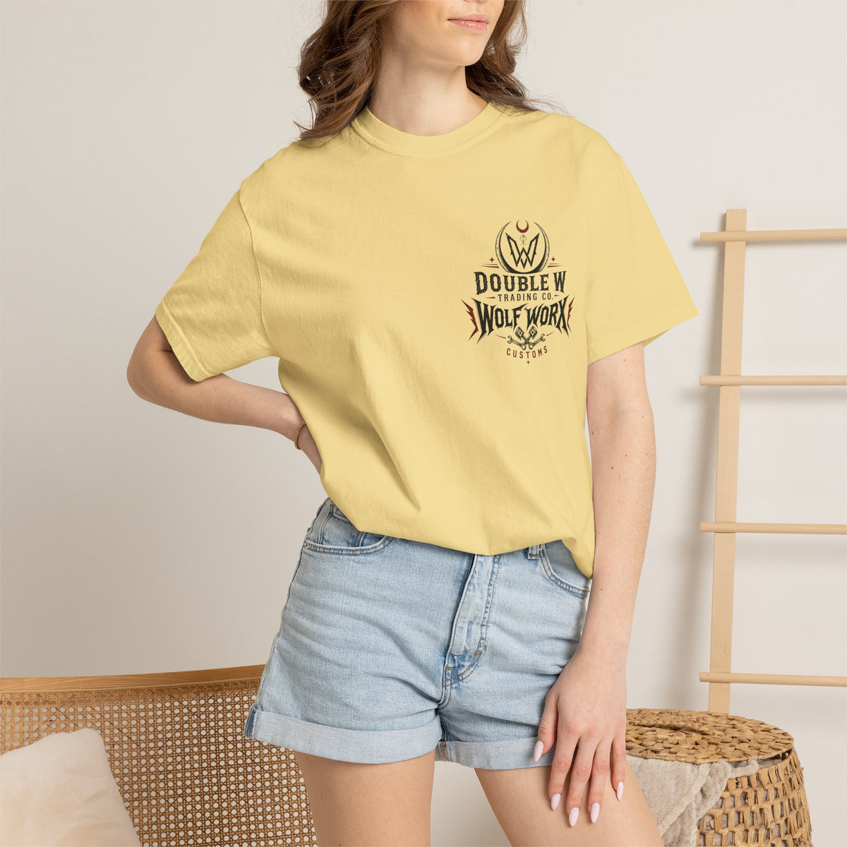 Double W Trading Co x Wolf Worx Customs Collab T-Shirt