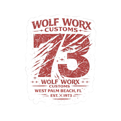Wolf Worx Customs GAS Gospel Sticker