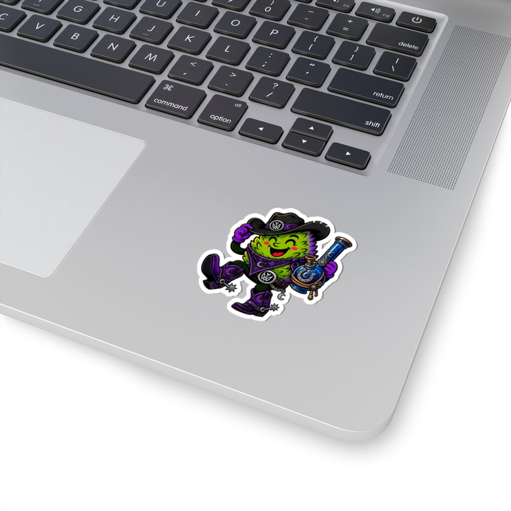 Cannabis Cowboy Cutie Kenzie Killz x Double W Supply Co Collab Sticker
