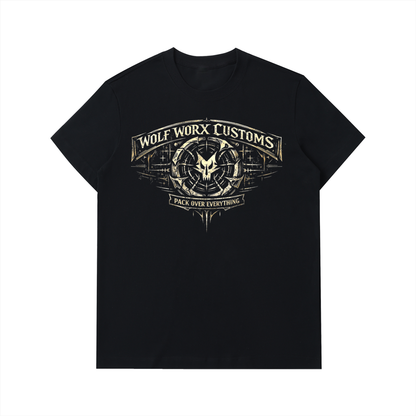 Wolf Worx Customs Built In Blood Essential Heavyweight Cotton T-Shirt