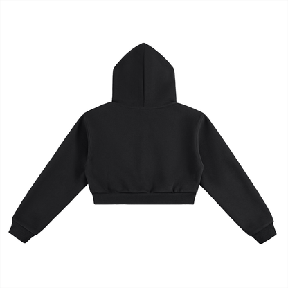 Fast & Feral Customs Essential Cropped Hoodie