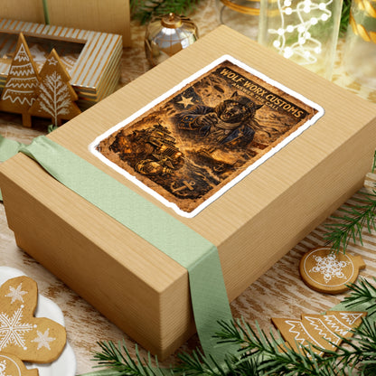 Wolf Worx Customs Hot Rod Heroes Unified Forces Sticker