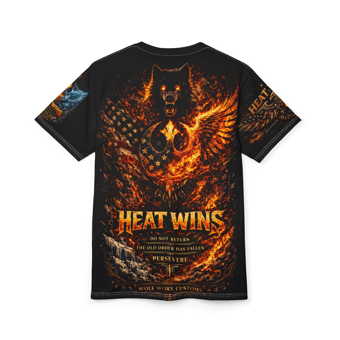 HEAT WINS! Wolf Worx Customs Republic Has Fallen Shirt