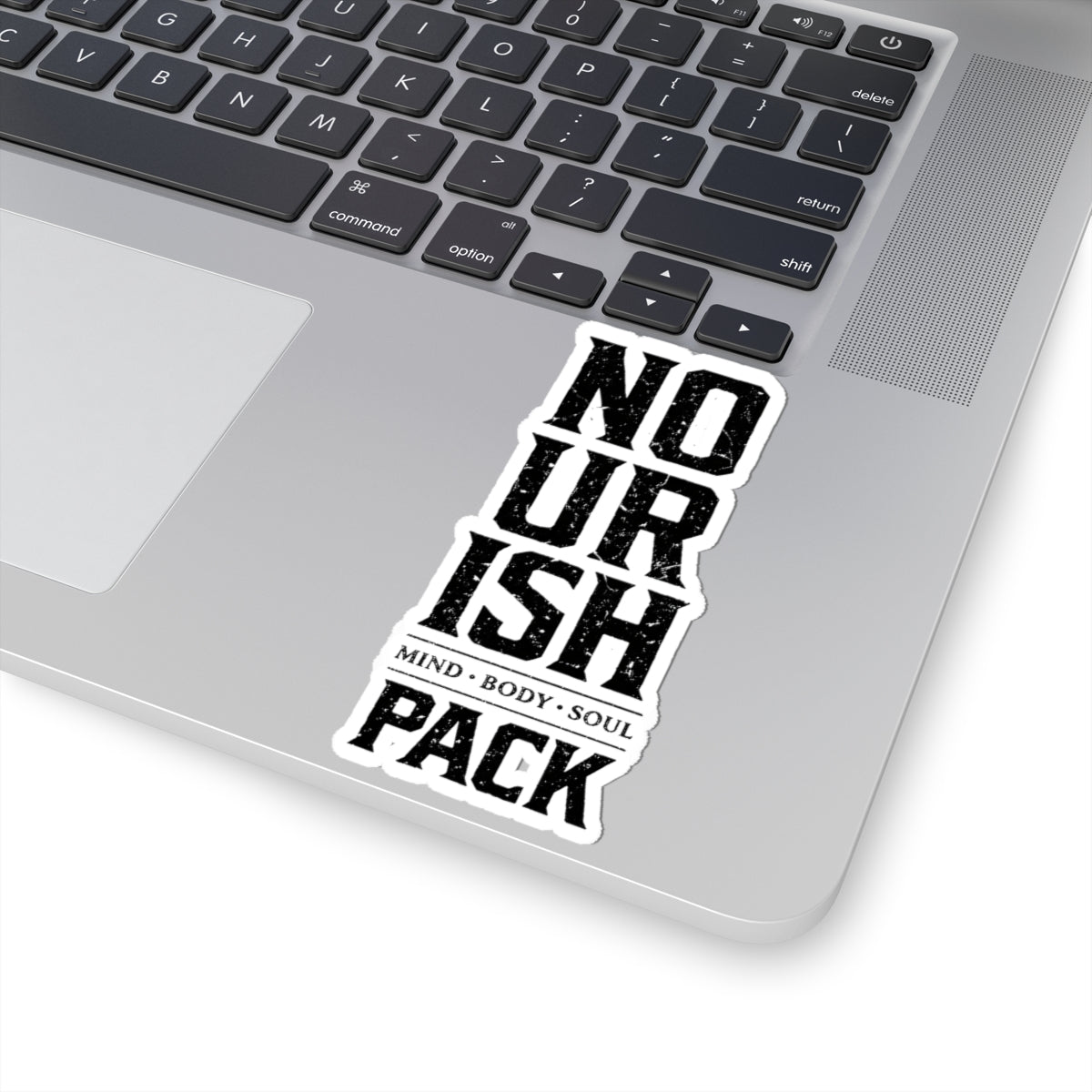No Ur Ish NOURISH Block Sticker