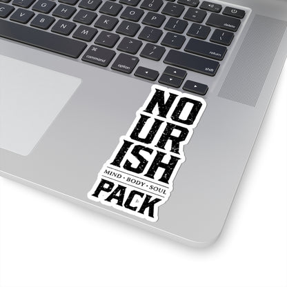 No Ur Ish NOURISH Block Sticker