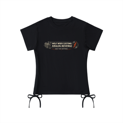 Fast & Feral Analog Revenge Maxell Essential Drawstring T-Shirt