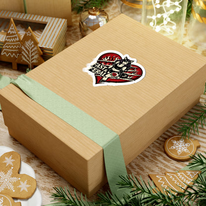 Wolf Worx Customs Fast & Feral Claw Your Heart Out Sticker