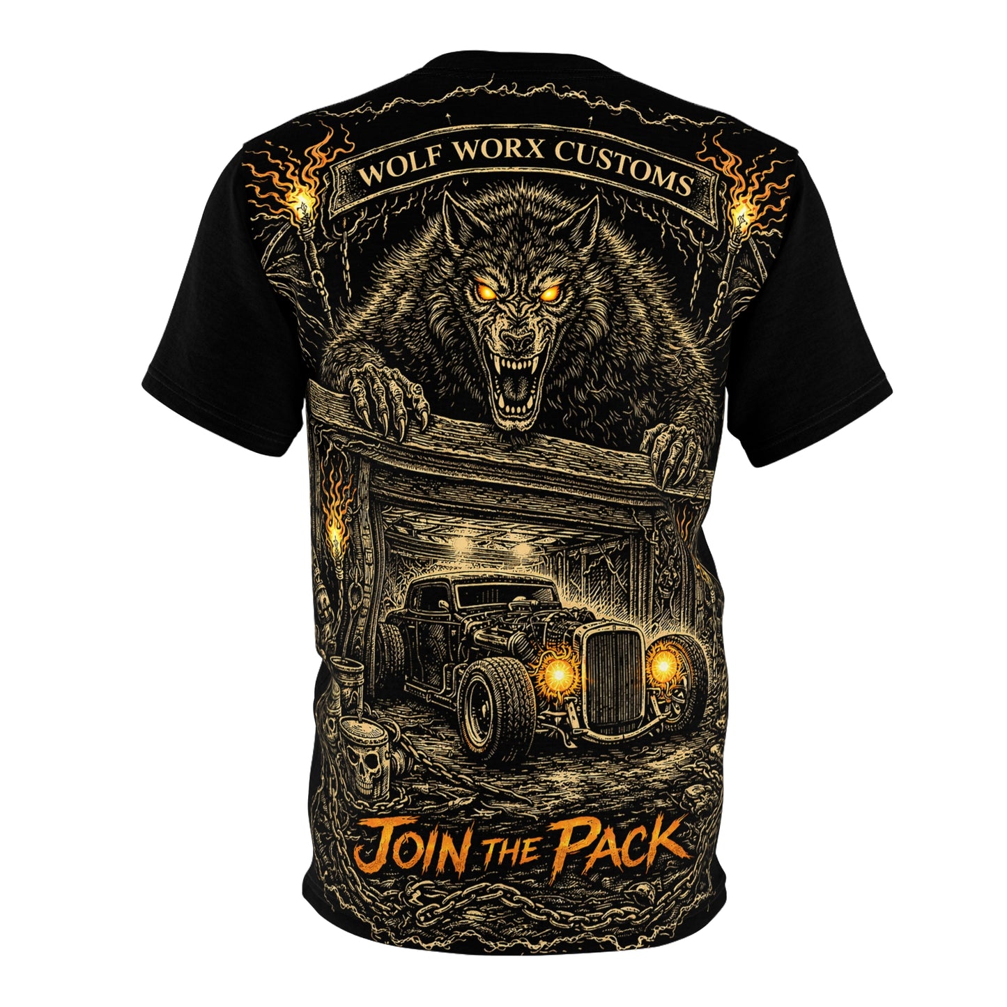 Wolf Worx Customs Join The Pack T-Shirt
