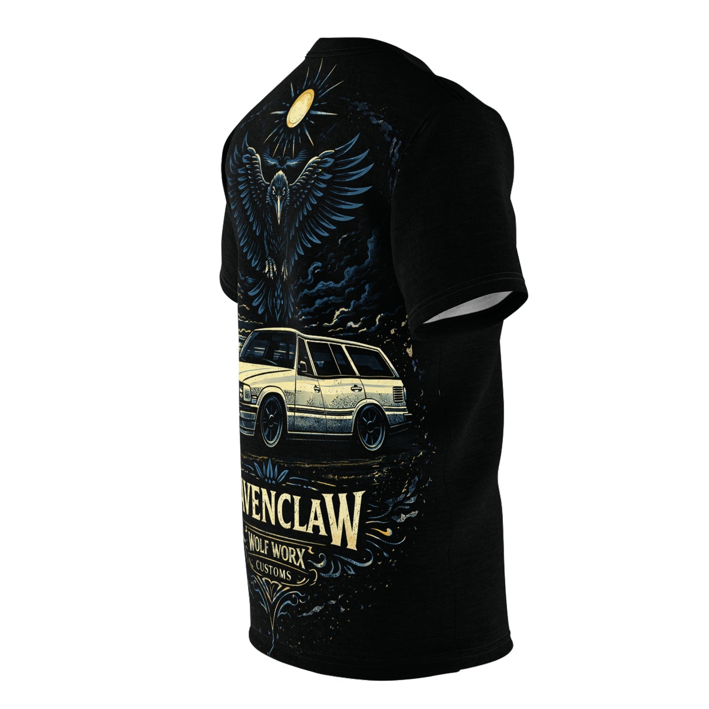 Wolf Worx Customs "Hogwarts Hotrods" Ravenclaw T- Shirt