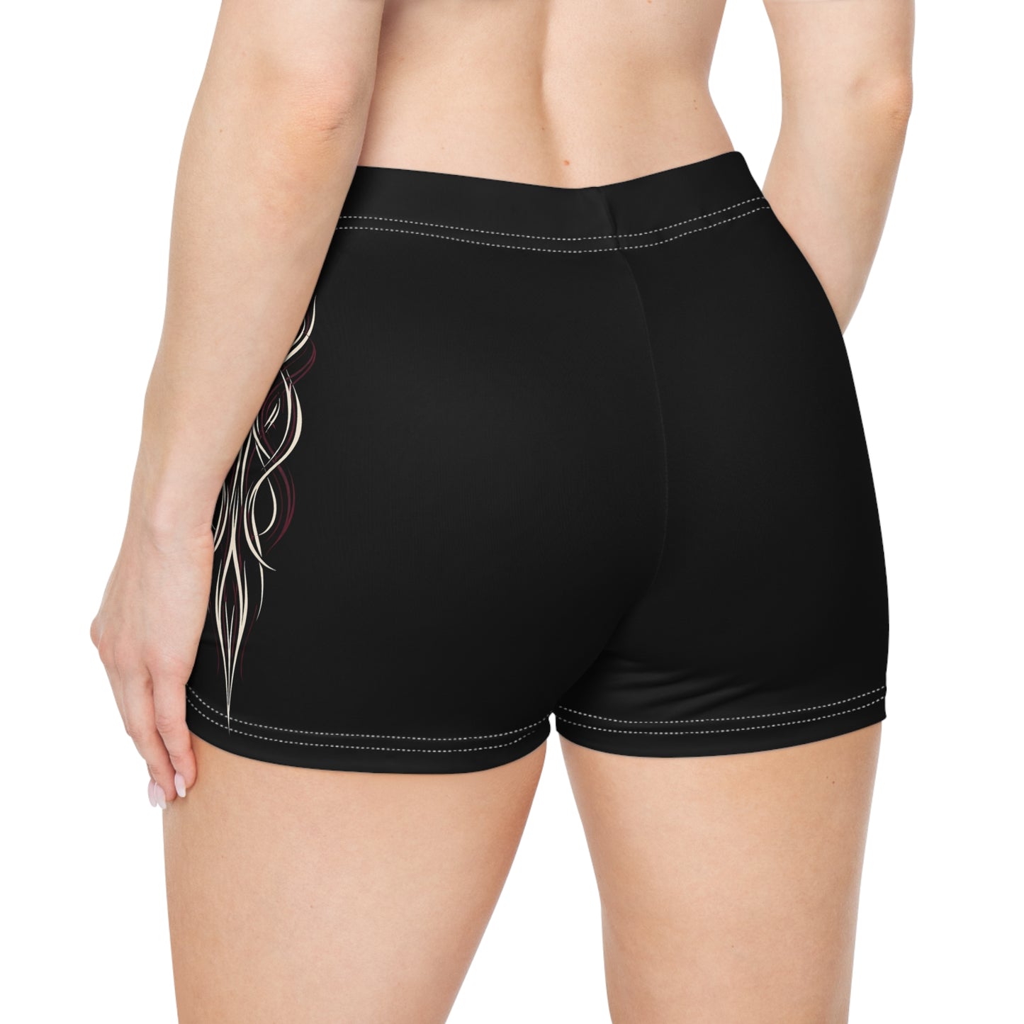Wolf Worx Customs Fast & Feral Raised On Legacy Yoga Shorts