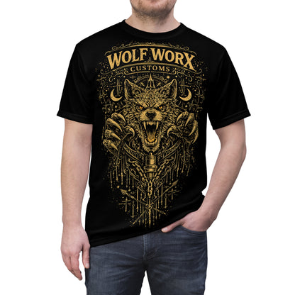 Wolf Worx Customs™ Fast. Feral. Built Different. Tee