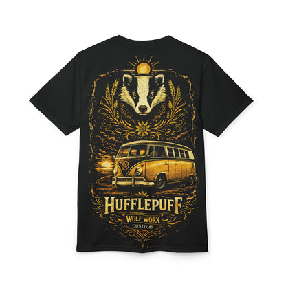 Wolf Worx Customs "Hogwarts Hotrods" Hufflepuff T- Shirt