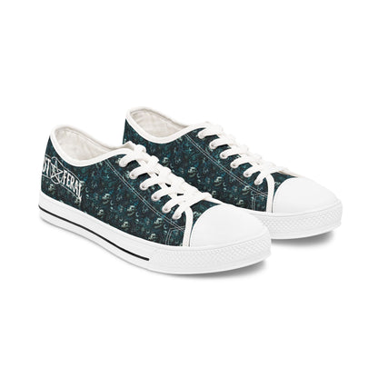 Fast & Feral Blue Occult Women's Low Top Sneakers