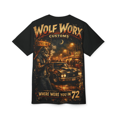 Wolf Worx Customs "Where Were You In..." 72 Generations T- Shirt
