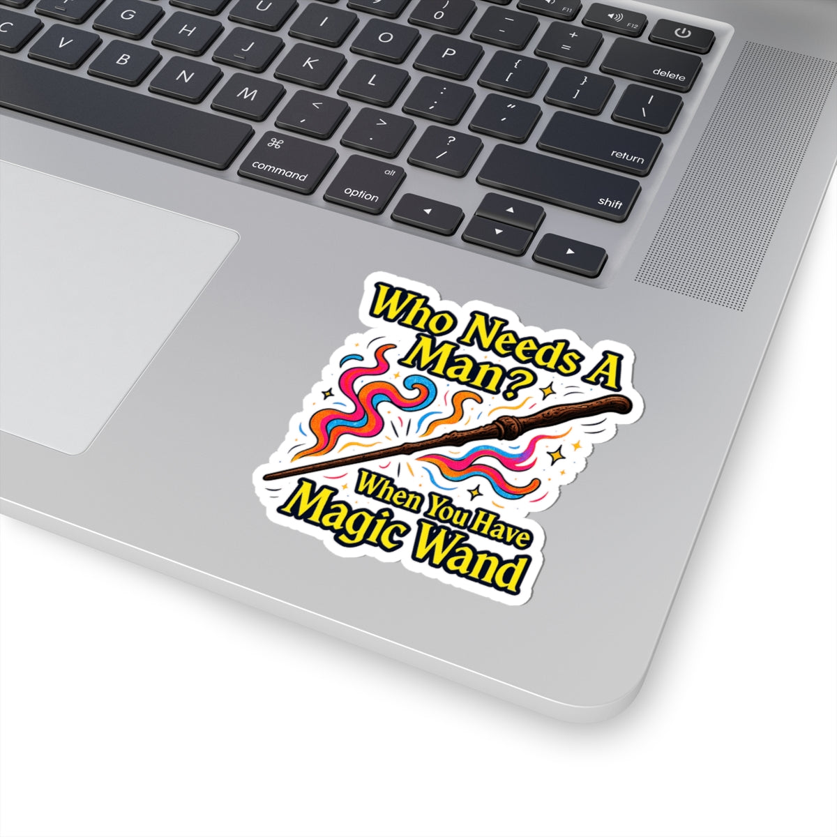 Harry Potter After Dark Magic Wand Double Entendre Sticker, Fun Quote Decal, Witchy Gifts, Laptop Decor, Sticker for Empowerment