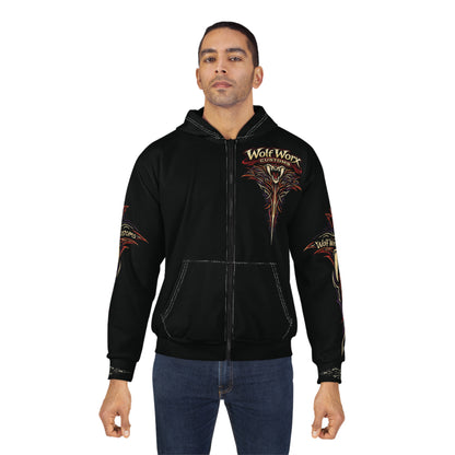 Wolf Worx Customs Raised On Legacy Pinstripe Inspired Vintage Hoodie