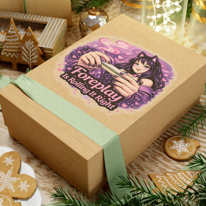 Kenzie Killz Manic Merch Foreplay Rolling It Right Sticker