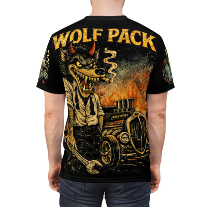 Wolf Worx Customs Raised On Legacy Coop Inspired Vintage T- Shirt