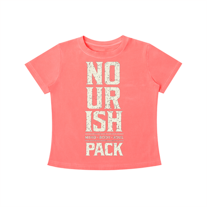No Ur Ish NOURISH Vintage Wash Slim Fit T-shirt