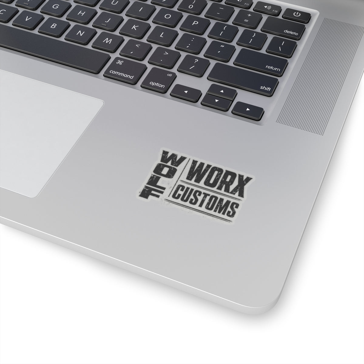 Wolf Worx Customs Typography 2 Sticker