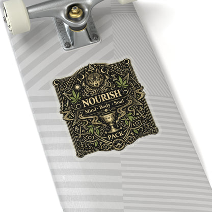 Kenzie Killz NO UR ISH Mental Health Awareness and "Gardening" STICKER (Portion Of ALL Sales Benefits Charity)