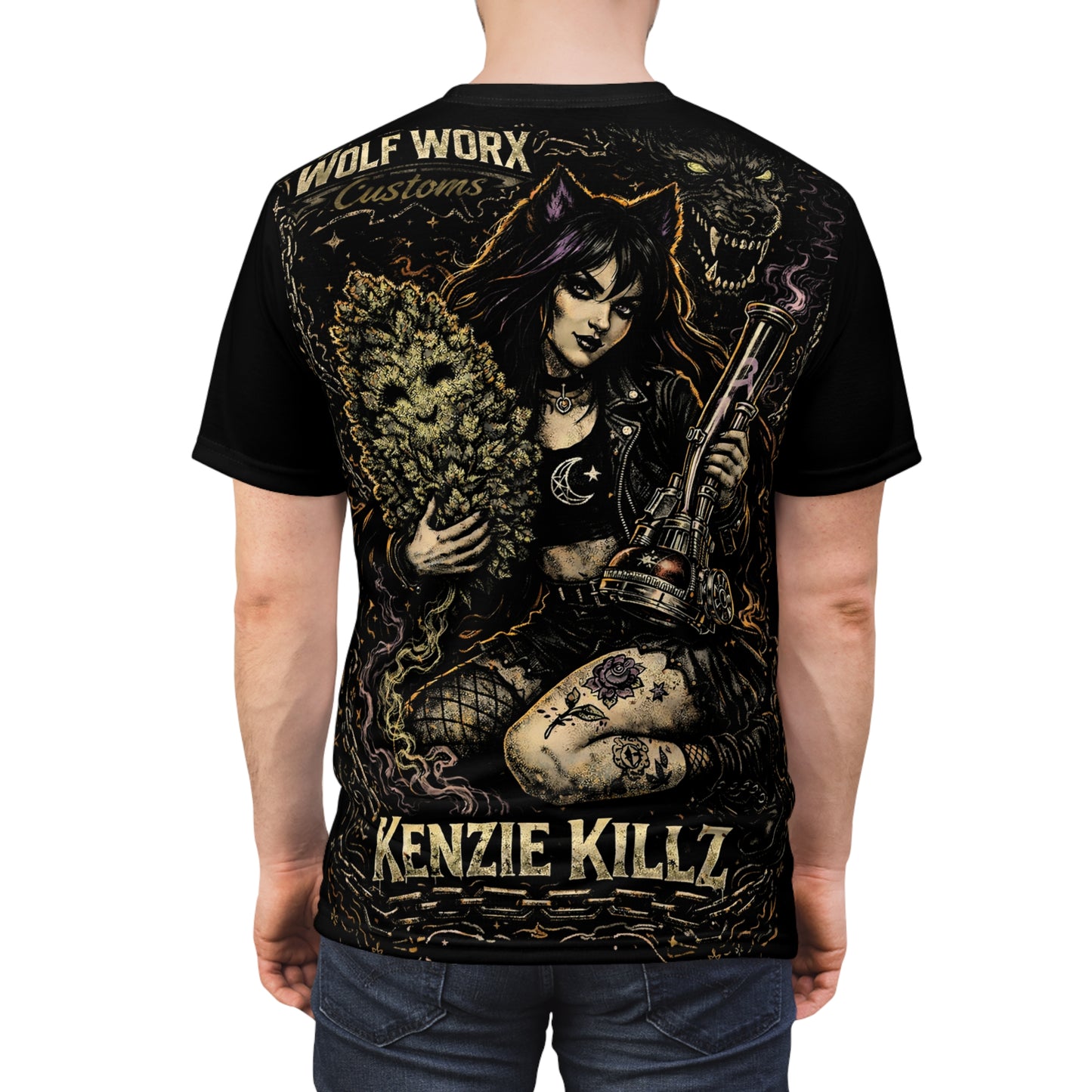 Wolf Worx Customs x Kenzie Killz Collab T-Shirt