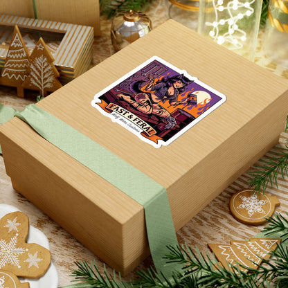 Wolf Worx Customs Fast & Feral Anime Sticker