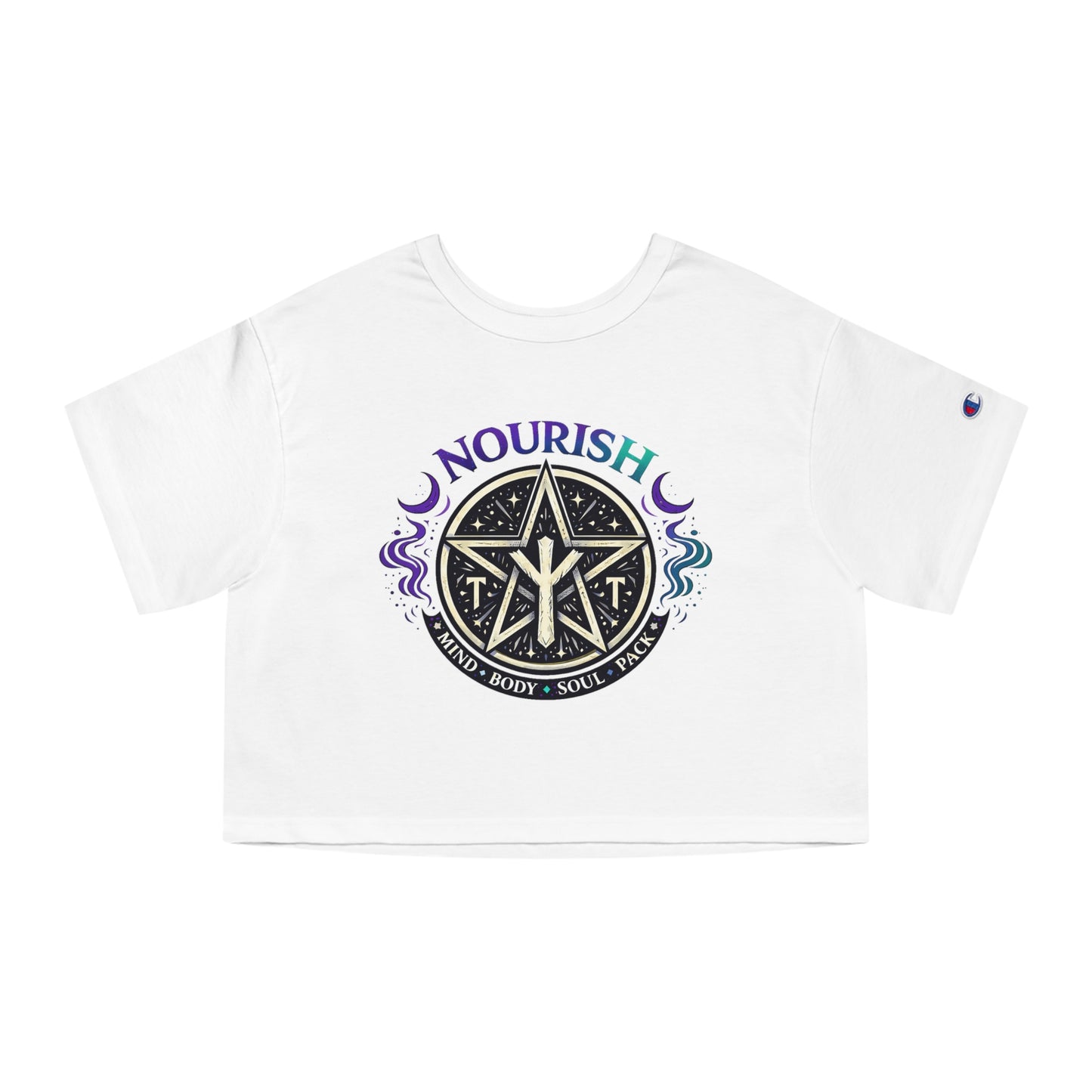 No Ur Ish NOURISH Cropped T-Shirt SA/DA Awareness (Proceeds Benefit Charity)