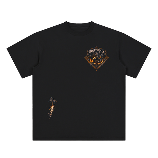 Wolf Worx Customs Muscle Car Siren Essential Cotton T-Shirt