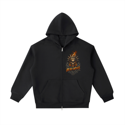 Heat Wins! Fires Of Liberty Essential Heavyweight Pocket Hoodie