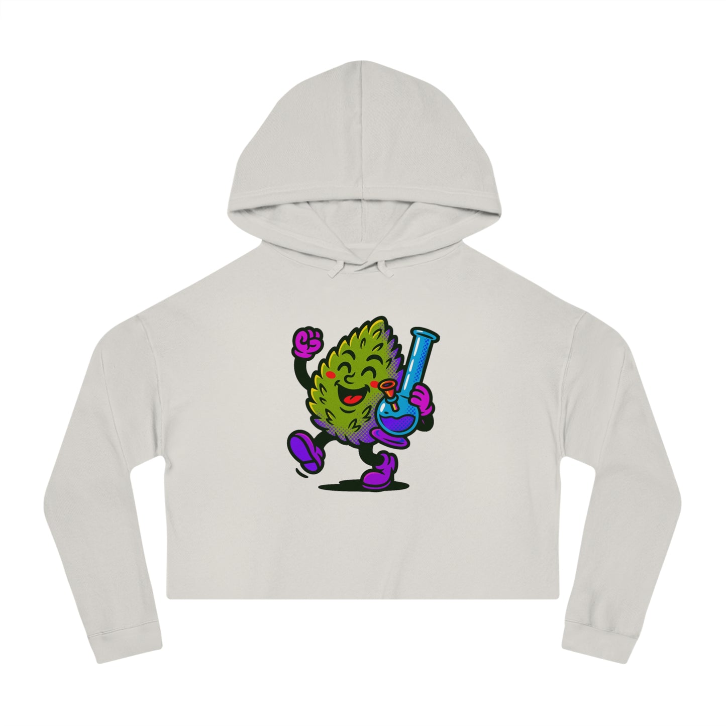 Who Needs A Man... Trendy Women’s Cropped Hooded Sweatshirt with Fun Cannabis Designs | Perfect for Casual Outings, Festivals, Gifts, and Self-Care Days, [...]