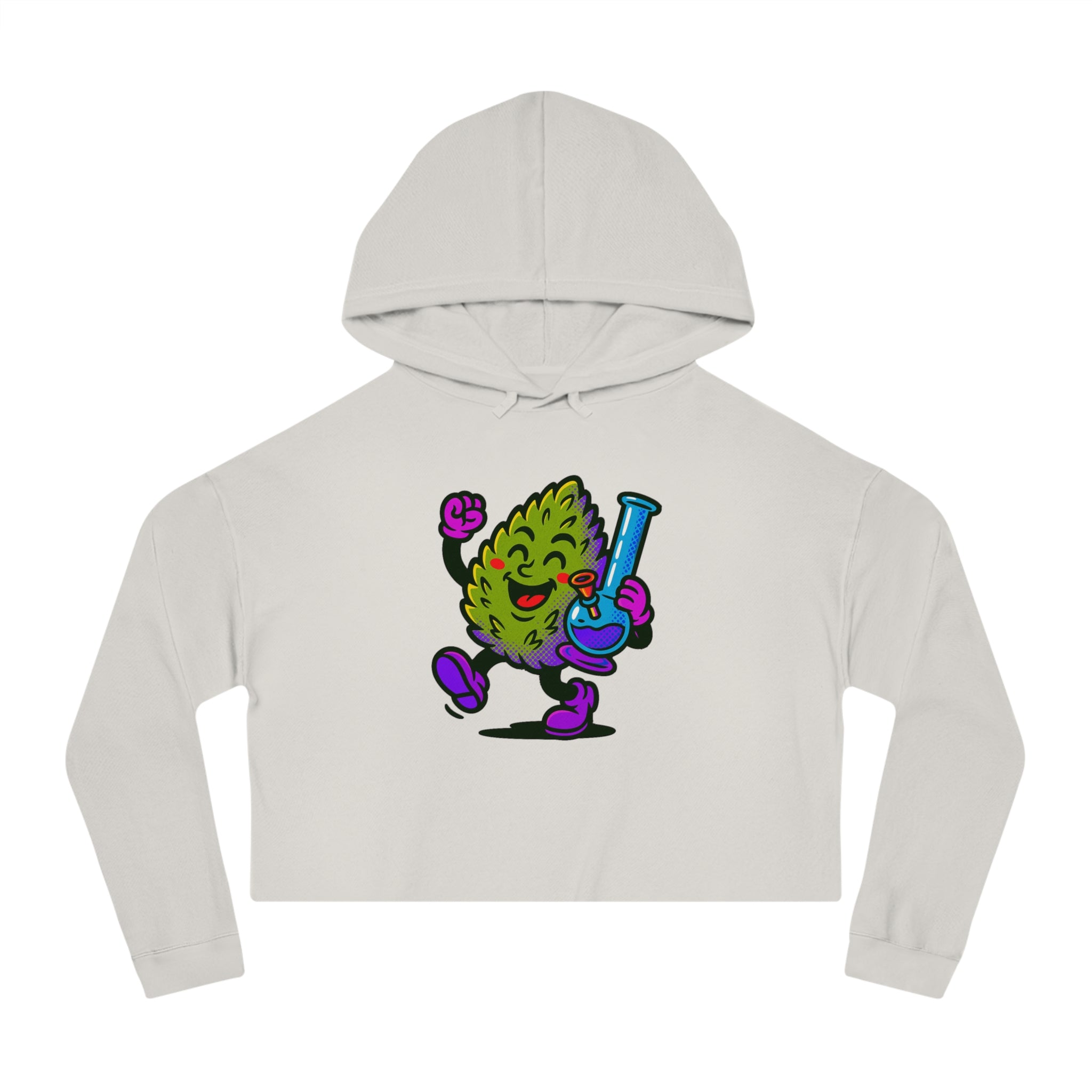 Who Needs A Man... Trendy Women’s Cropped Hooded Sweatshirt with Fun Cannabis Designs | Perfect for Casual Outings, Festivals, Gifts, and Self-Care Days, [...]