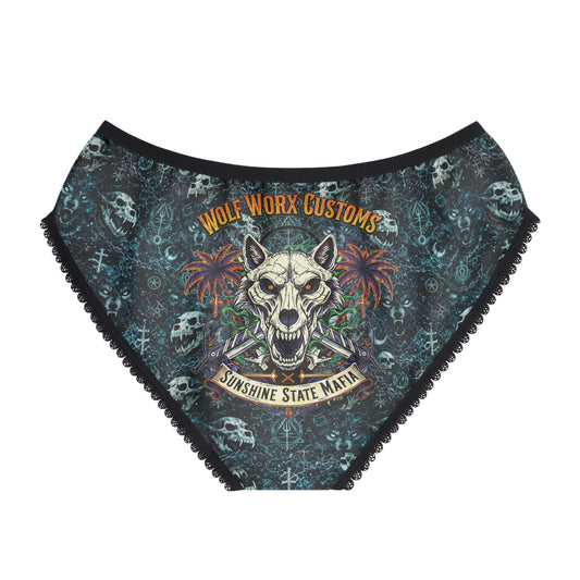 Fast & Feral Sunshine State Mafia  Blue Women's Briefs