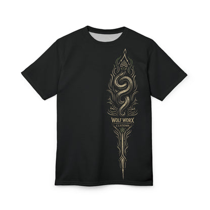 Wolf Worx Customs "Hogwarts Hotrods" Slytherin T- Shirt