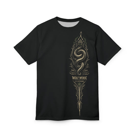 Wolf Worx Customs "Hogwarts Hotrods" Slytherin T- Shirt