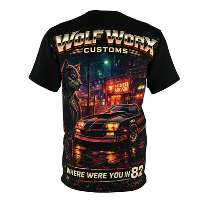 Wolf Worx Customs "Where Were You In..." 82 Generations T- Shirt