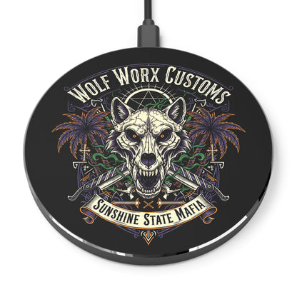 Wolf Worx Customs CCCollab Sunshine State Mafia Wireless Charger