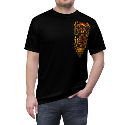 Wolf Worx Customs Stranger Things Tribute "Between Worlds" EXTREMELY LIMITED EDITION T Shirt